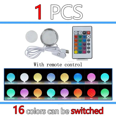 Bambu Lab LED Lamp Kit 001 Hardware For 3D Printing Parts 1 Set-16 Colorful