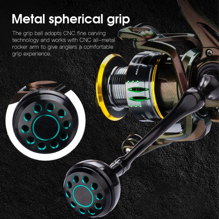 3+1 Ball Bearings Saltwater Fishing Reel &ndash; All Metal Build