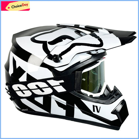 NoEnName_Null Off-Road Safety Helmet for Kids and Youth HEIBAI / M