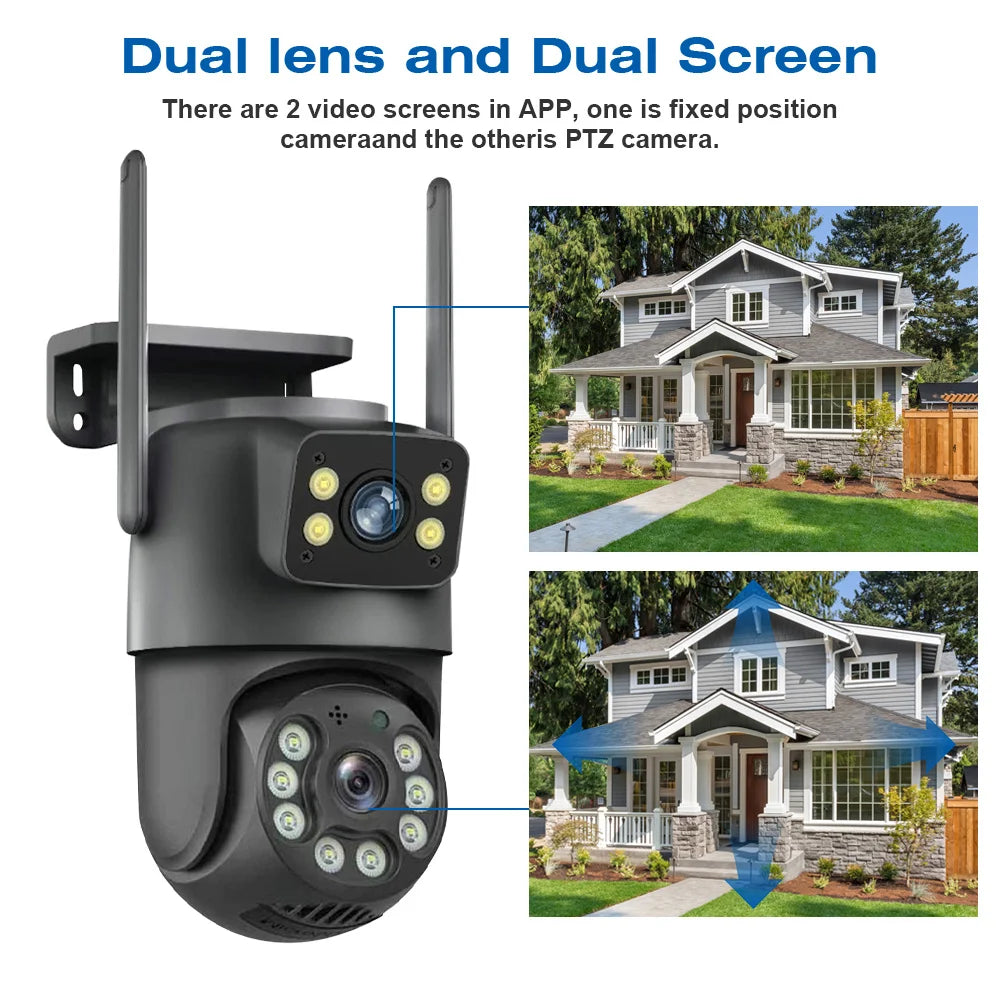 8MP AI PTZ WiFi Camera