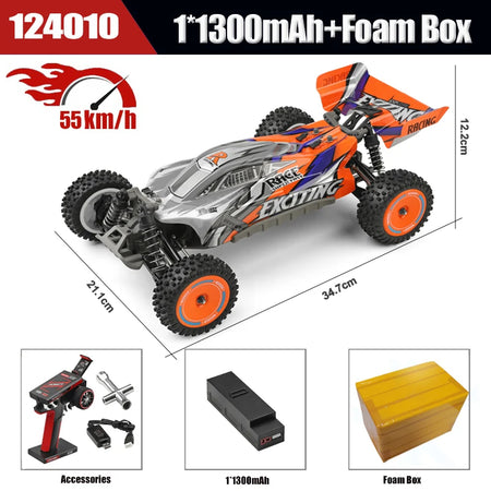 WLtoys 1/12 RC Crawler 124016 &ndash; High Speed 4WD Off-Road 124010 OR