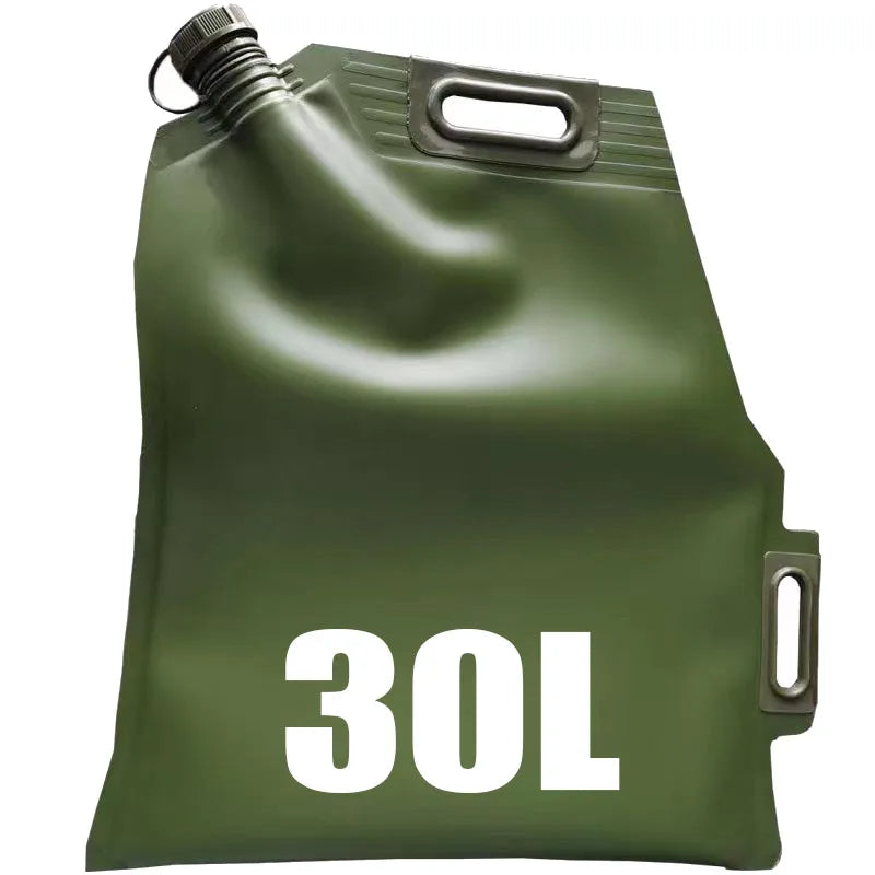 ZUIMI Portable TPU Fuel Bladder - 5L/10L/20L/30L Off-Road Petrol Can 30L