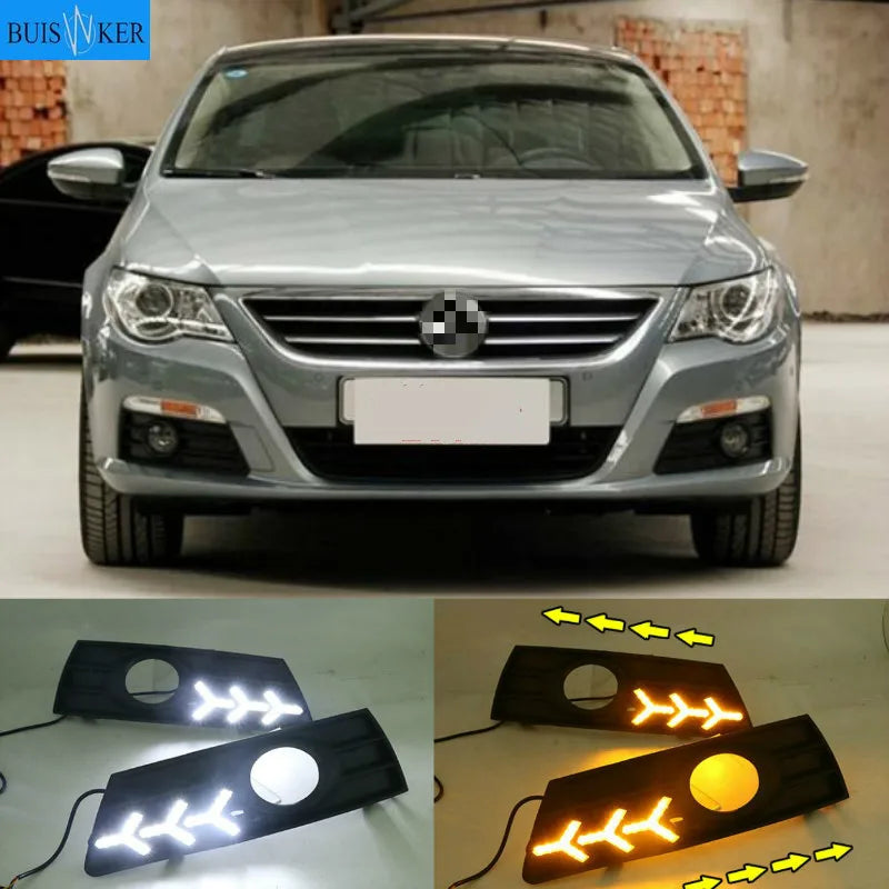 VW Passat CC LED DRL Dagrijverlichting 2009 2013 2Stuks
