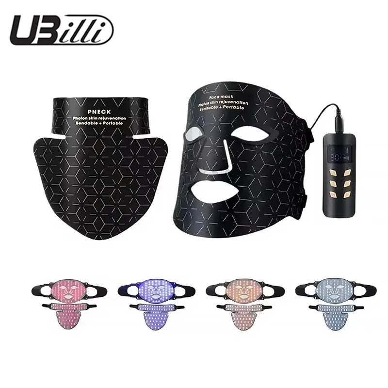 Rote Licht Gesichtsmaske 850nm Nahinfrarot LED Therapie für die Haut