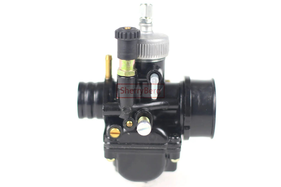 SherryBerg Racing Karb for PHBG 19 phbg19.5 DS Black 19mm Carburetor Carb Dellorto Manual Choke Moped Scooter for Garelli Peugot by InterCyprus Trading Ltd