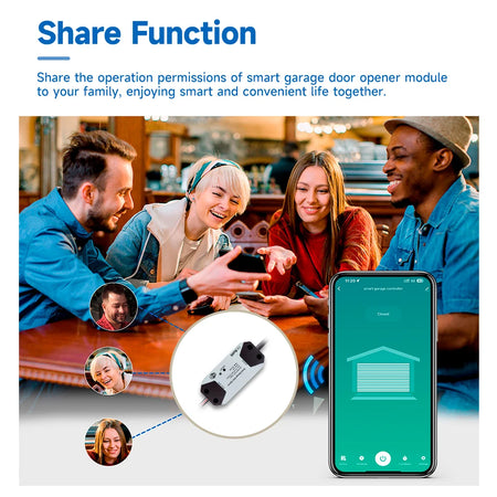 Smart WiFi Garage Door Controller