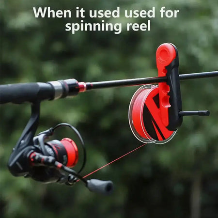 Portable Fishing Line Winder &ndash; Multi-Functional Spool Rod Holder Tools