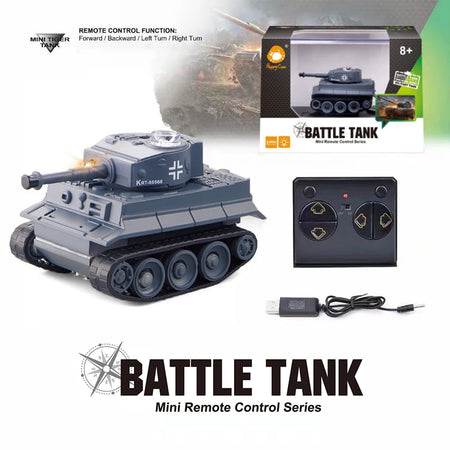 Mini RC Tank Remote Control Crawler 2.4G &ndash; Ready to Run Grey