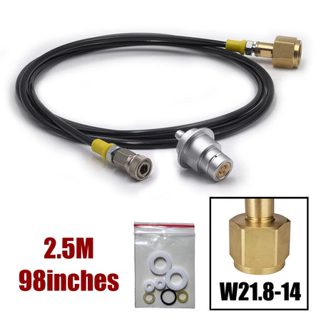 Terra DUO Art To CO2 Tank Adapter &ndash; Quick Disconnect W21.8 98inches