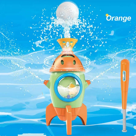 Fly Water Jet Ball Launcher &ndash; One Key Water Launch Fast orange