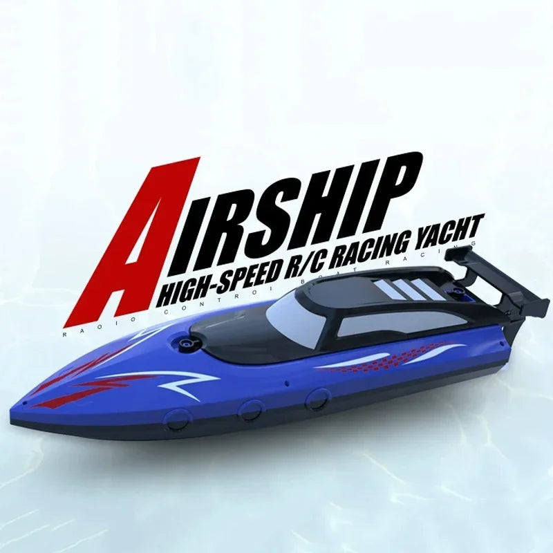 High-Speed 2.4GHz Remote Control Toy Boat for Kids - Waterproof Electric Summer Fun