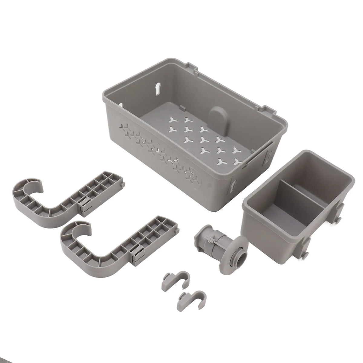 Poolside Storage Basket - Cup Holder and Poolside Organizer