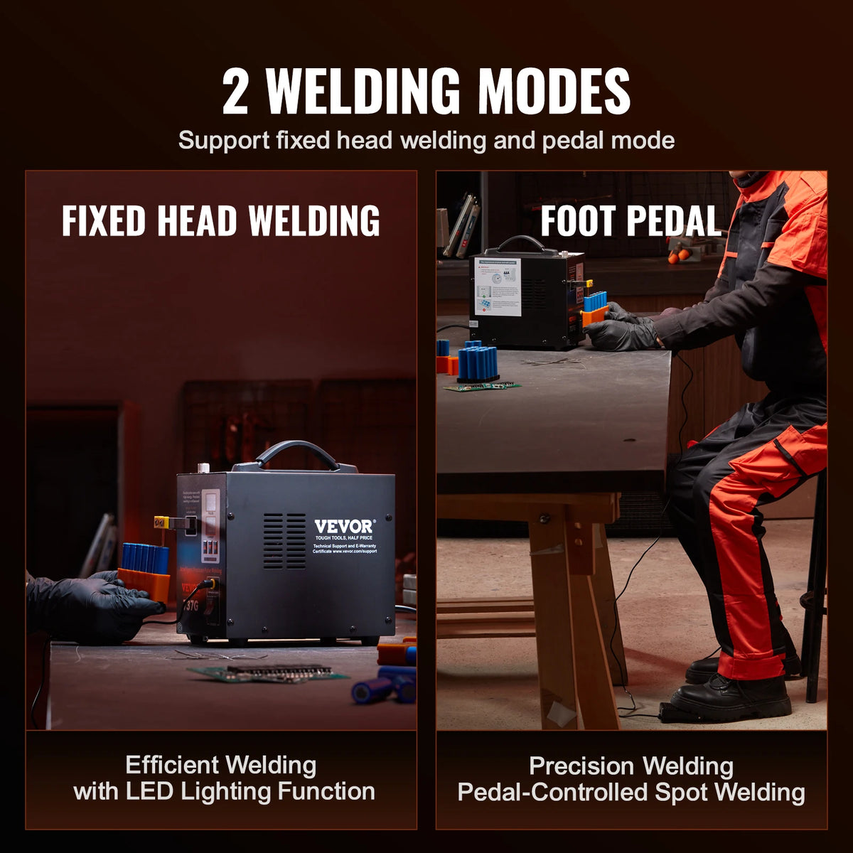 737G Spot Welder &ndash; Two Welding Modes With Lighting