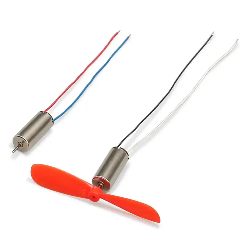 4 X DIY DC 3.7V 50000RPM 716 Hollow Cup Coreless High-speed Motor with 4 X 55MM Propeller Cw CCW for DIY Micro FPV Quadcopter by InterCyprus Trading Ltd