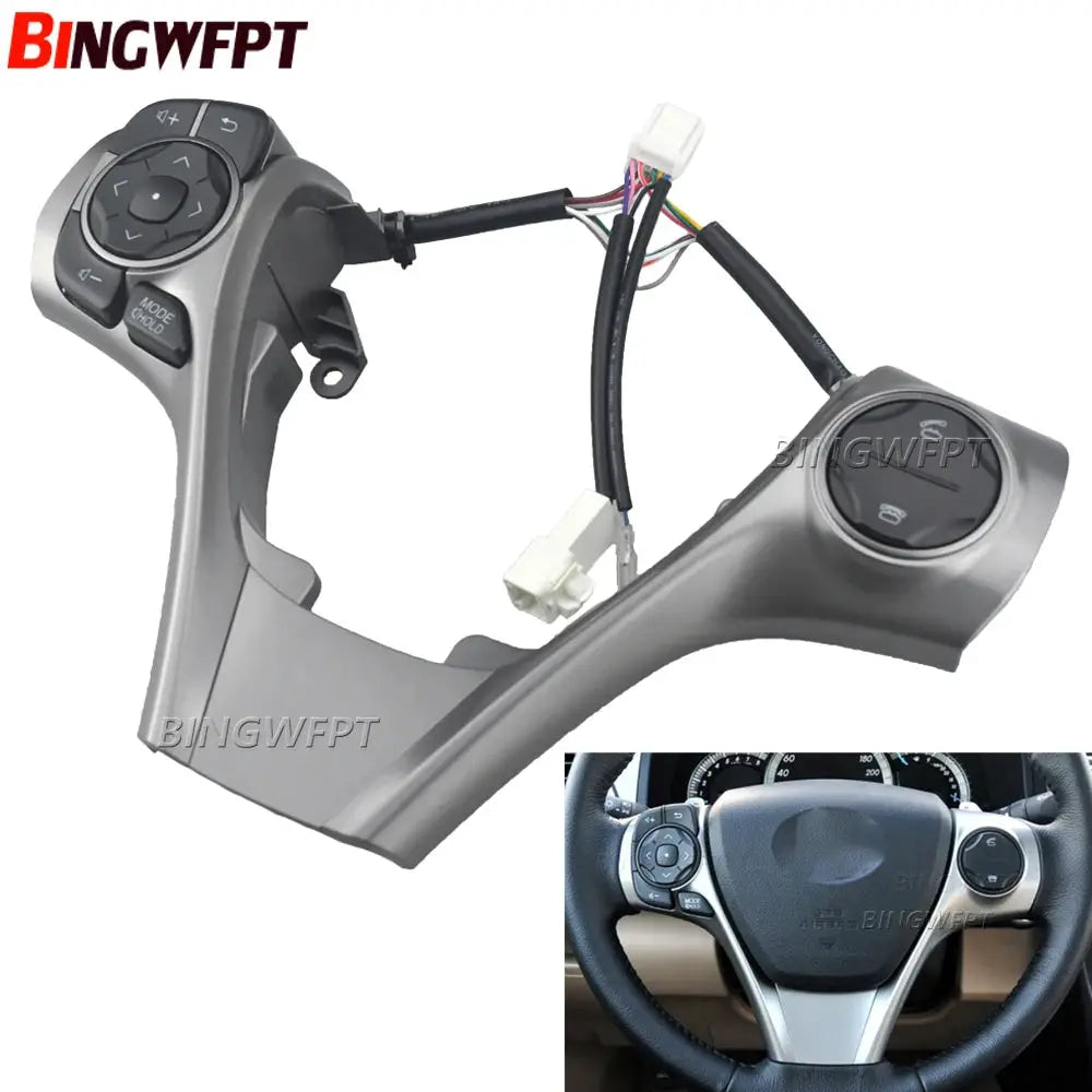 Multifunction Steering Wheel Control Switch For Toyota Camry 2.0S 12-15 ASV50 15-17 AVALON GSX40 2012-2018 VENZA AGV1 2013-2015 by InterCyprus Trading Ltd