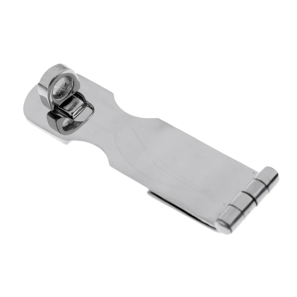 Stainless Steel Swivel Eye Padlock Hasp 92mm &ndash; Heavy Duty