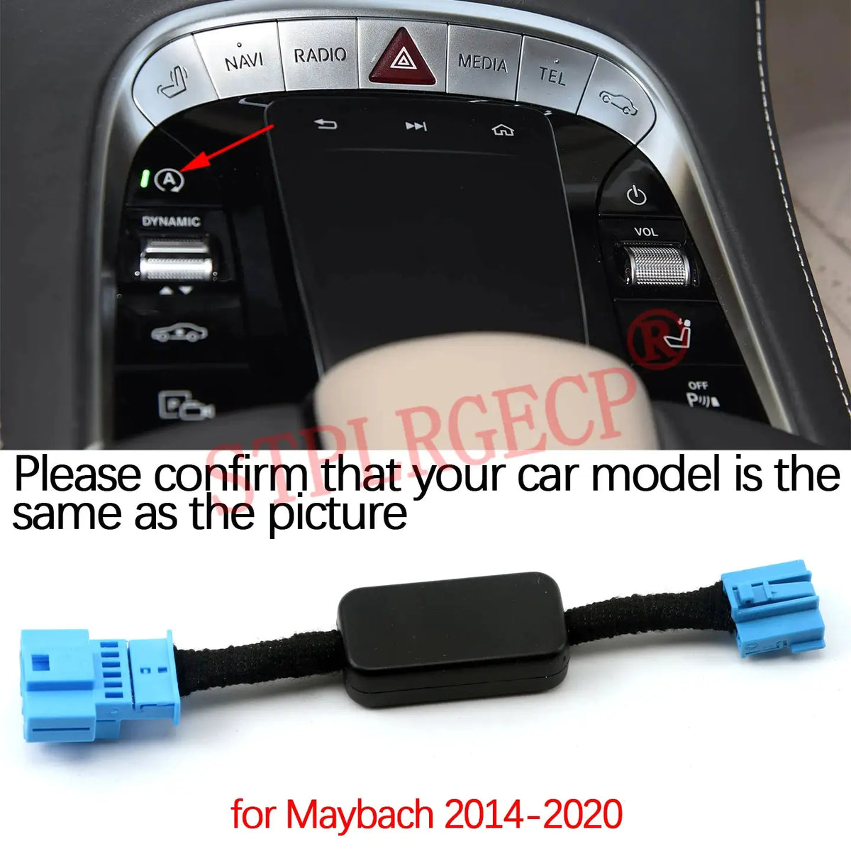 Automatic Stop Start Engine System Off Cable Plug and Play Eliminator for Mercedes Benz X253 W213 W447 W205 W222 AMG 43 63 by InterCyprus Trading Ltd