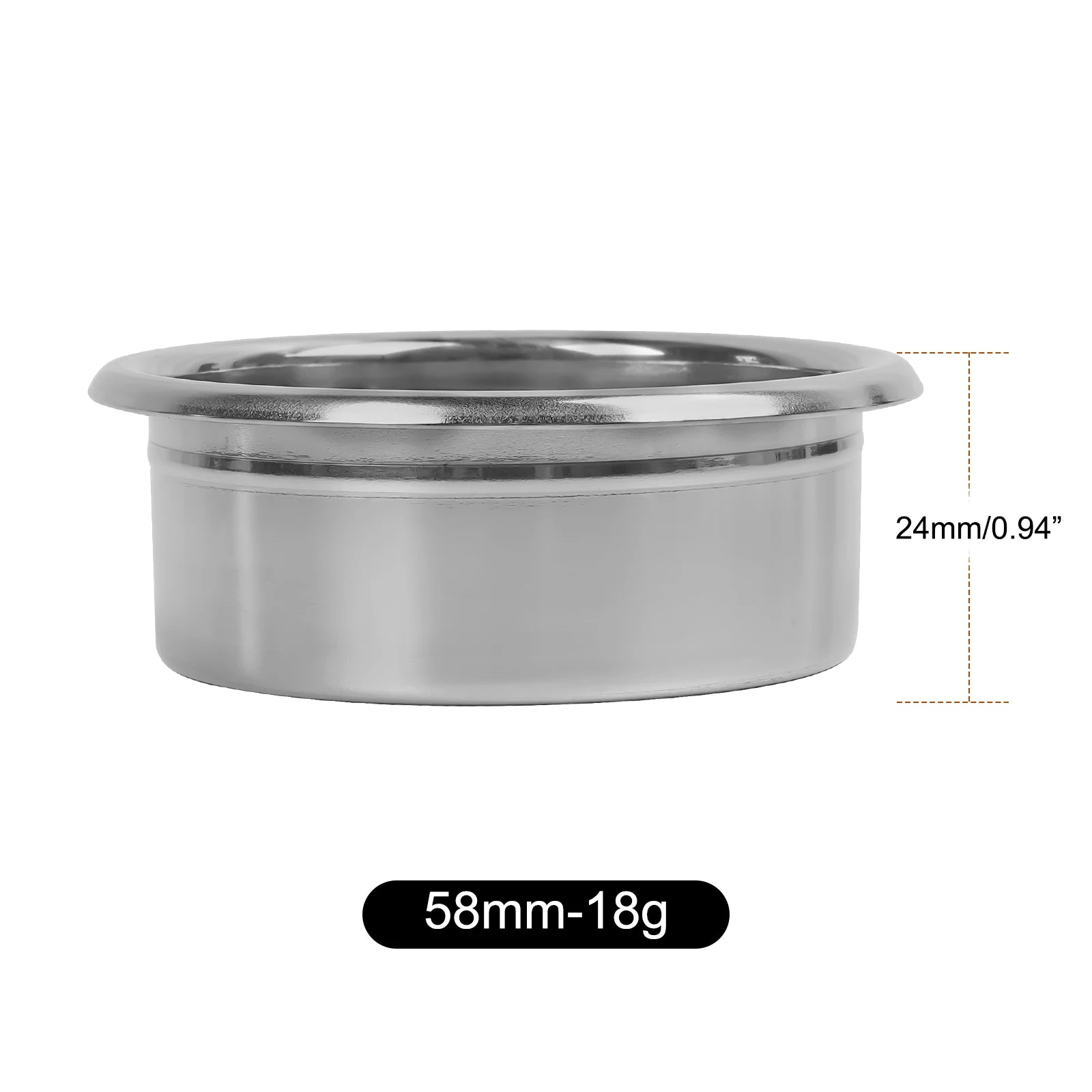 IKAPE Beehive Filter Basket &ndash; Precision Laser Cut Holes Silver 58MM (18g) / CHINA