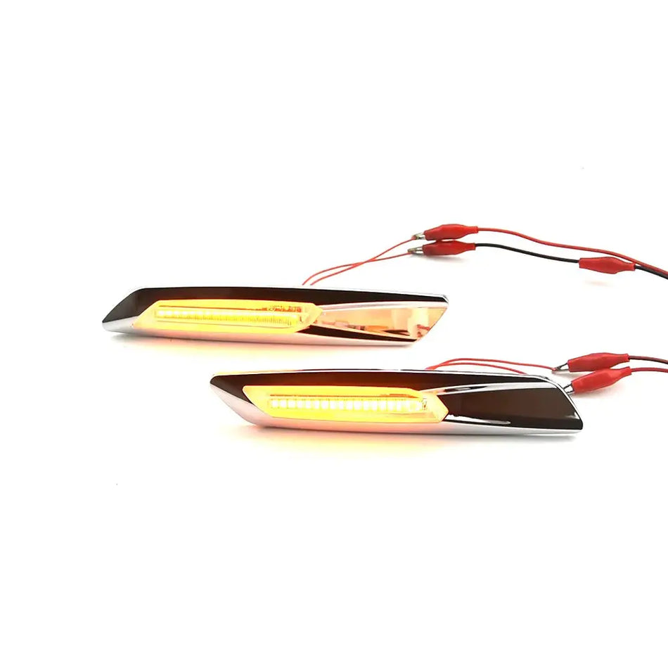 LED Turn Signal Side Marker Lights For BMW E46 E90 E92 F30 by InterCyprus Trading Ltd