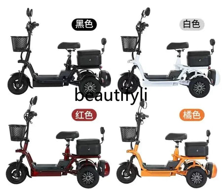 Electric Tricycle Family Carrier &ndash; 48V Lithium Battery
