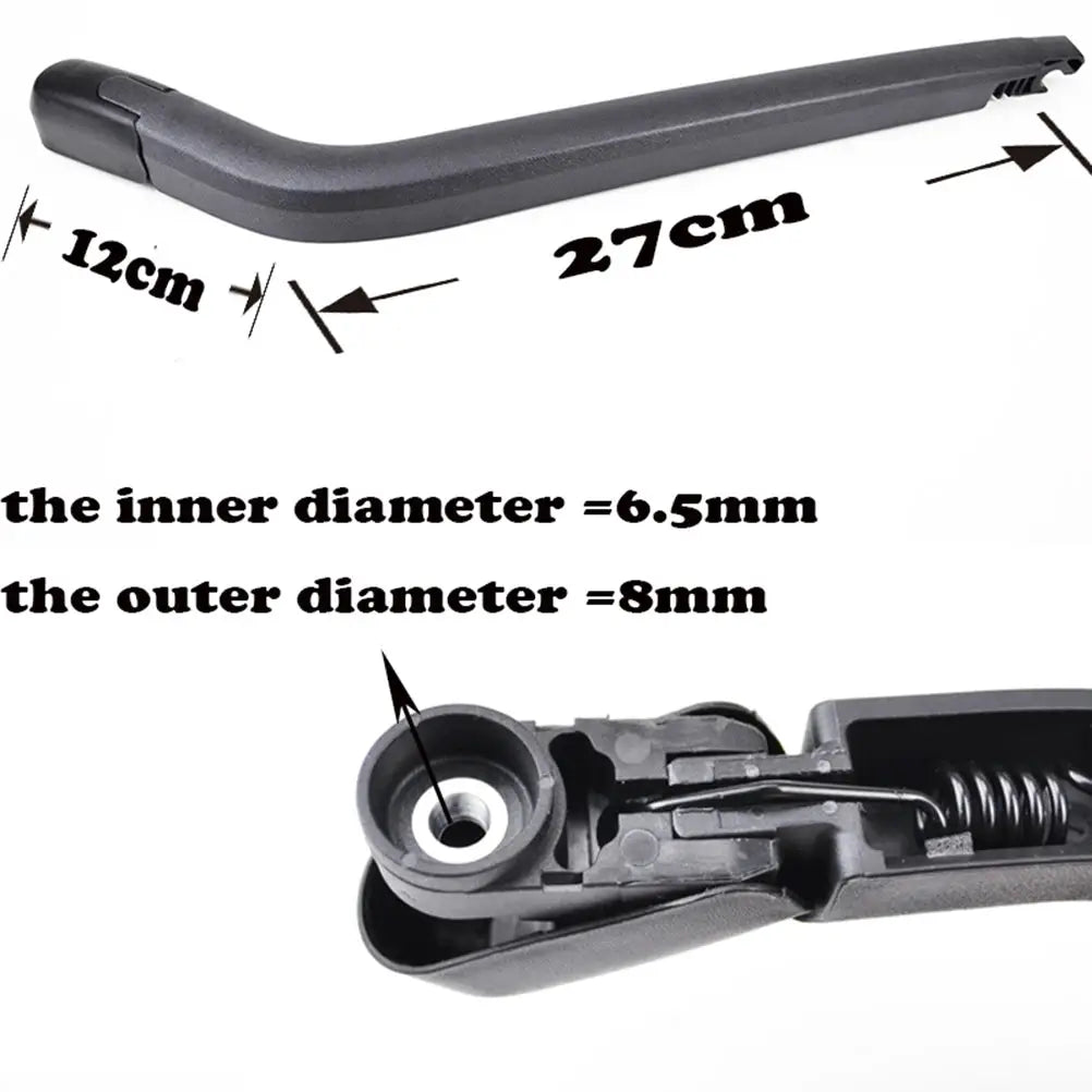 14" Rear Wiper Blade & Arm Set For Subaru Forester SF 1997 1998 1999 2000 2001 2002 Windshield Windscreen Tailgate Window Brush by InterCyprus Trading Ltd