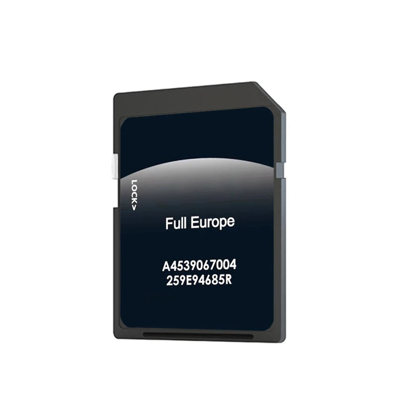 Smart Fortwo C453 SD Map Card &ndash; Europe Maps Included