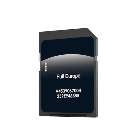 Smart Fortwo C453 SD Map Card &ndash; Europe Maps Included