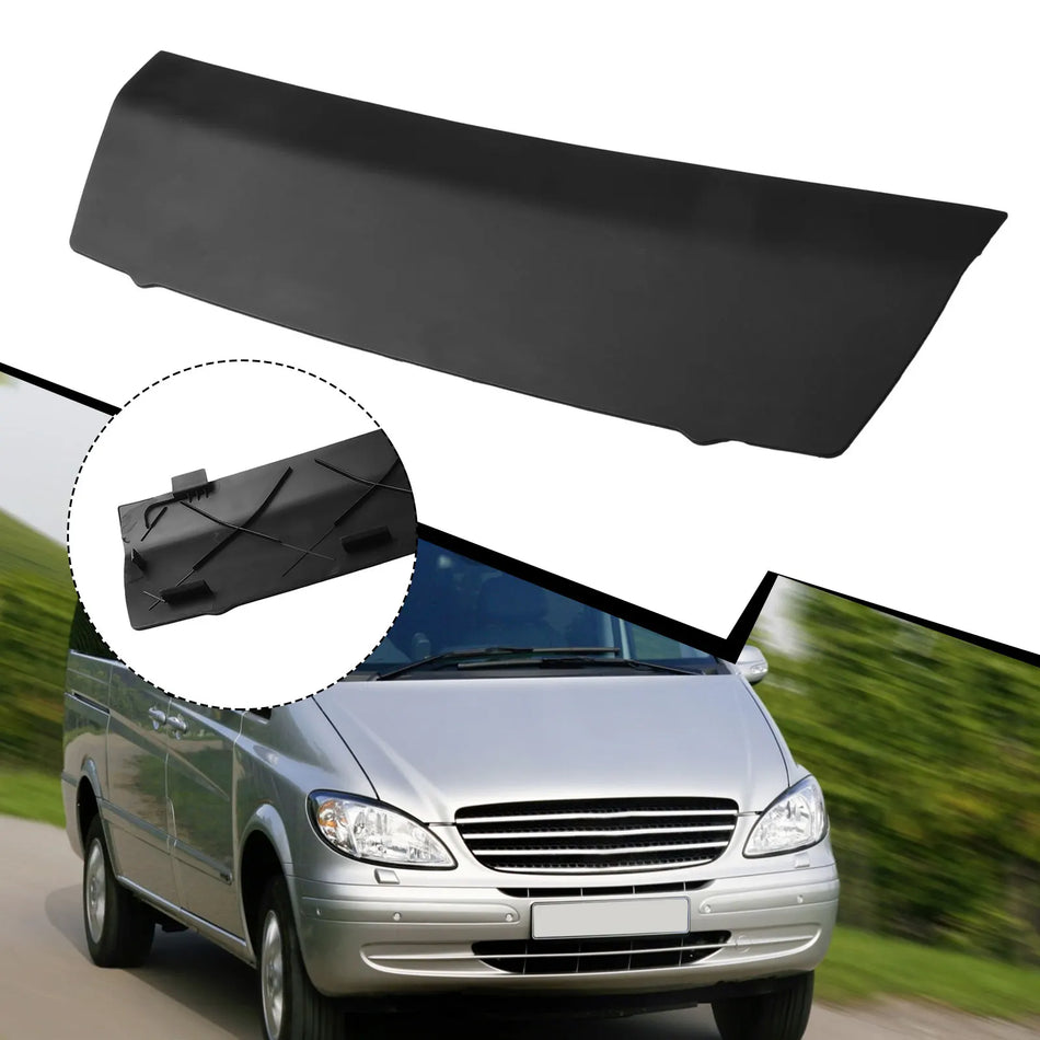 Windshield Lower Air Filter Panel Cover Black Plastic for Mercedes-Benz Vito W639