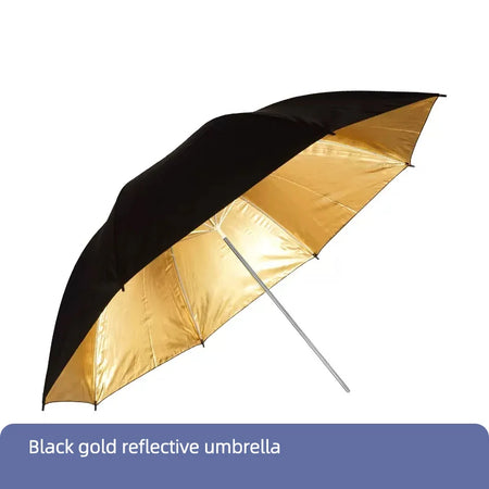 MIAOTU 33" Soft Umbrella Black Gold / CHINA