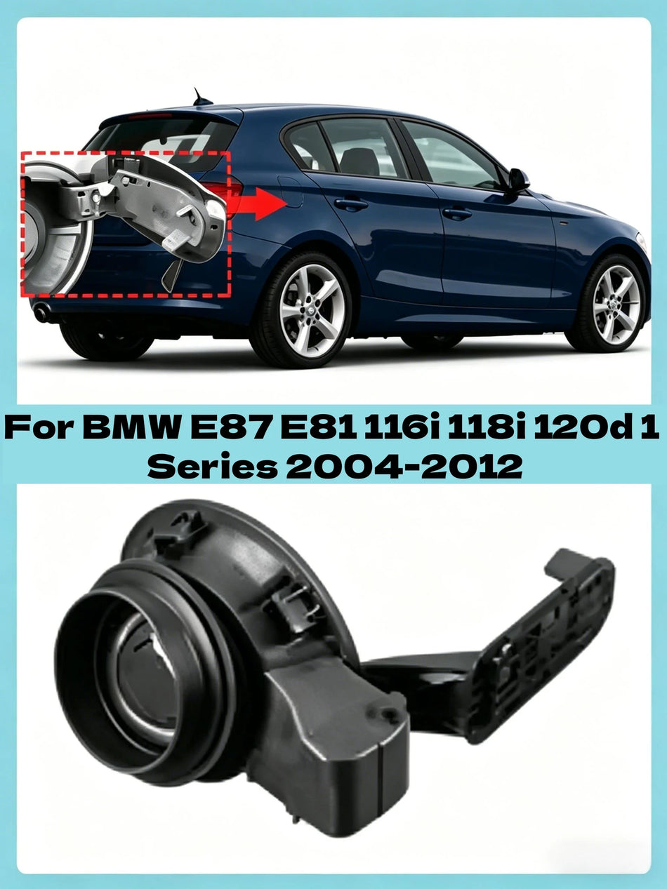 Fuel Filler Hinge Covers ABS Plastic for BMW E87 E81 1 Series 2004-2012