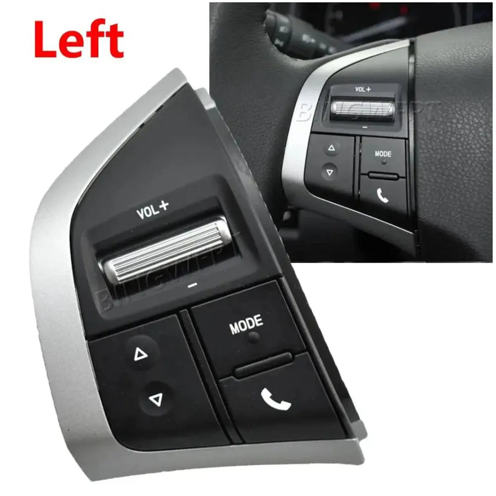 Car Audio Volume Steering Wheel Media Player Button Left/Right Cruise Control Switch For Isuzu D-Max 2015-2019 MU-X DMAX by InterCyprus Trading Ltd
