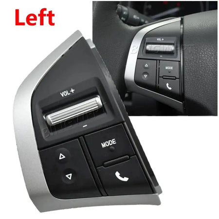 Car Audio Volume Steering Wheel Media Player Button Left/Right Cruise Control Switch For Isuzu D-Max 2015-2019 MU-X DMAX by InterCyprus Trading Ltd
