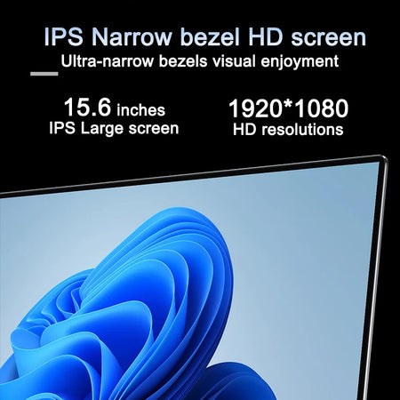 Intel N95 15.6 Inch Portable Laptop &ndash; Long Battery Life and High Performance