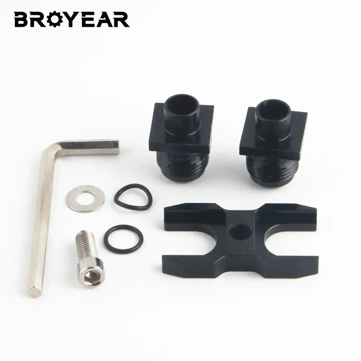 Aluminum AN10 Oil Cooler Adapter Kit for BMW E36 E46 E90 E92 335i M3 by InterCyprus Trading Ltd