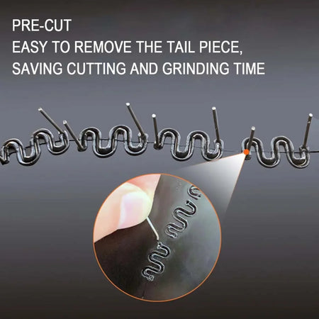 Car Bumper Repair Kit - Plastic Welding Hot Stapler for Auto Sheet Metal