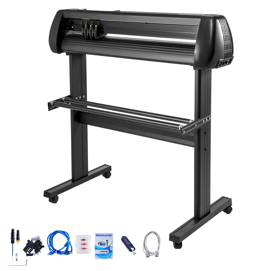 Plotter din vinil de 34 inci cu 3 lame SignMaster
