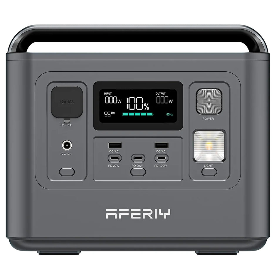 P010 Portable Power Station LiFePO4 512Wh, 800W, 3500 Plus Cycles with Fast Charge and Quiet Design