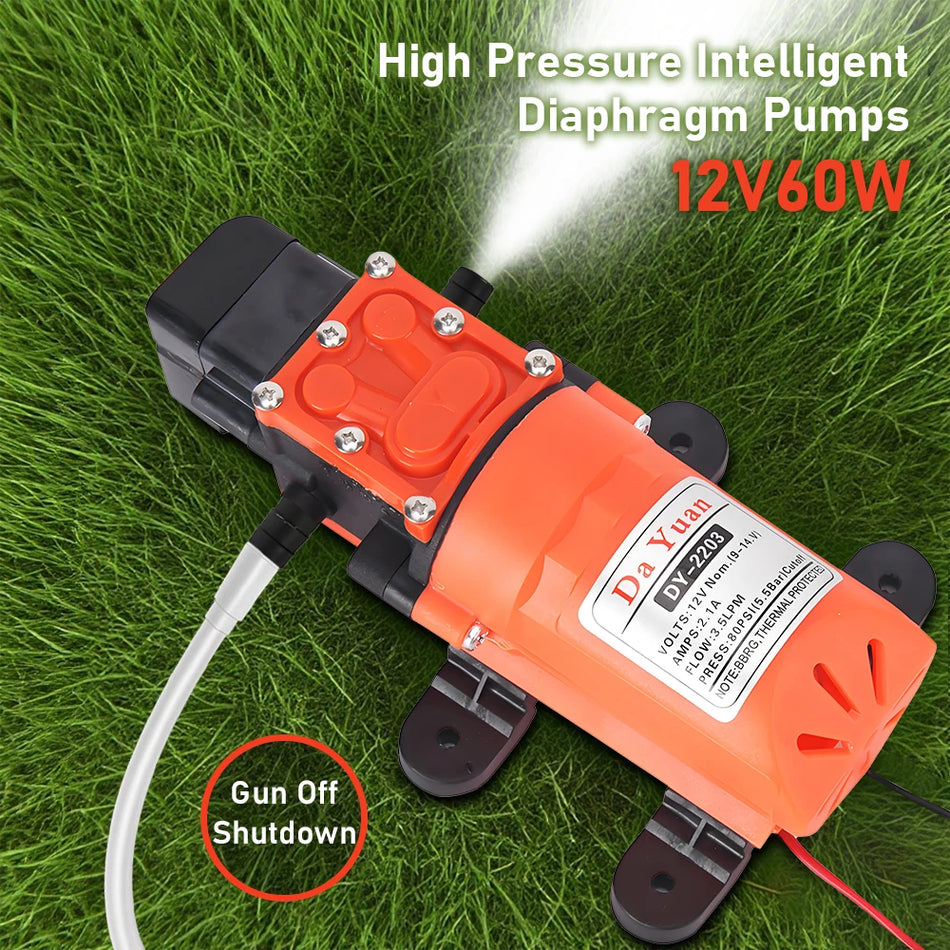 Bomba de Água de Alta Pressão Com Diafragma Automático Inteligente de Auto-Primagem Para Jardim