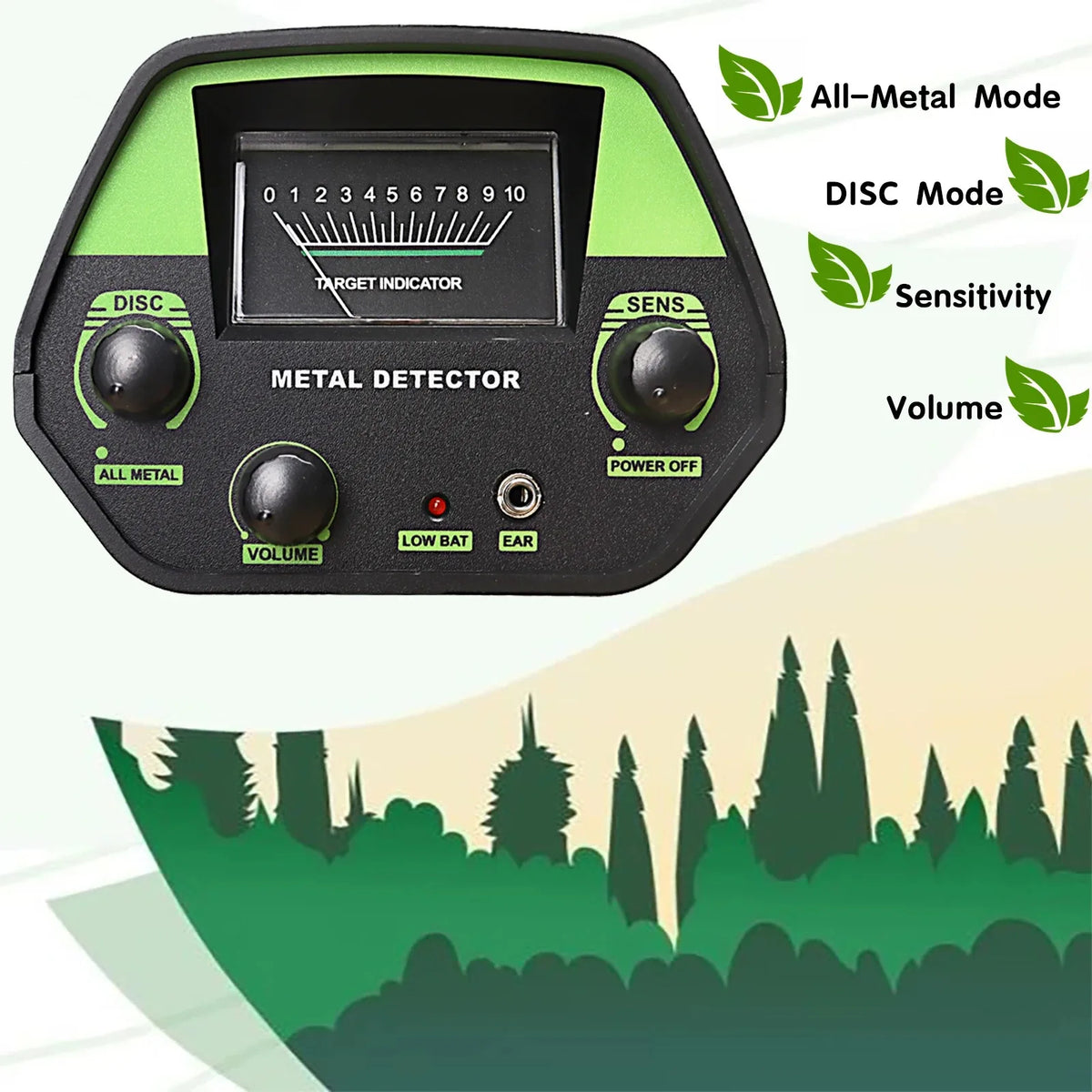 Underground Metal Detector GTX5030H GTX5030 &ndash; LCD Display