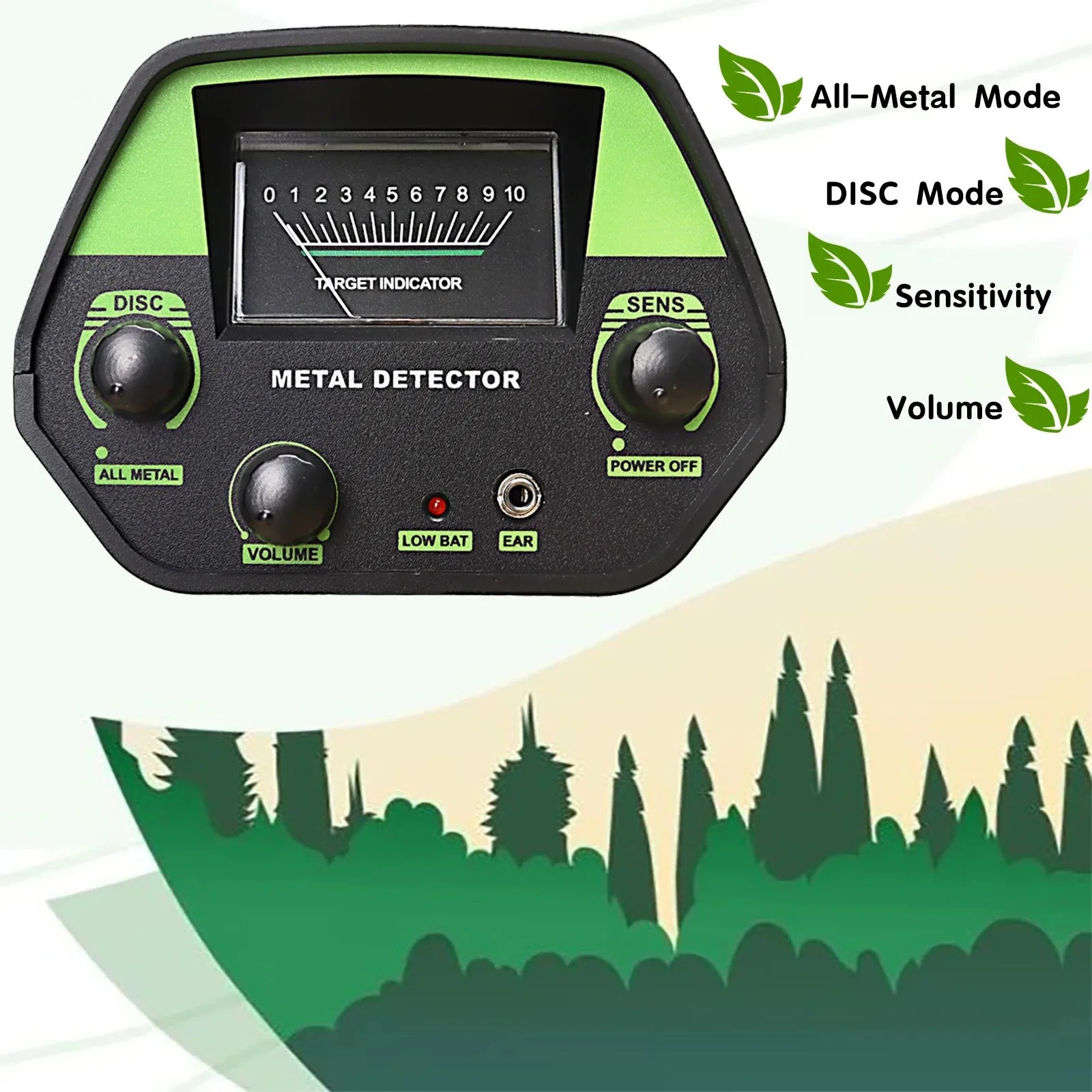 Underground Metal Detector GTX5030H GTX5030 &ndash; LCD Display
