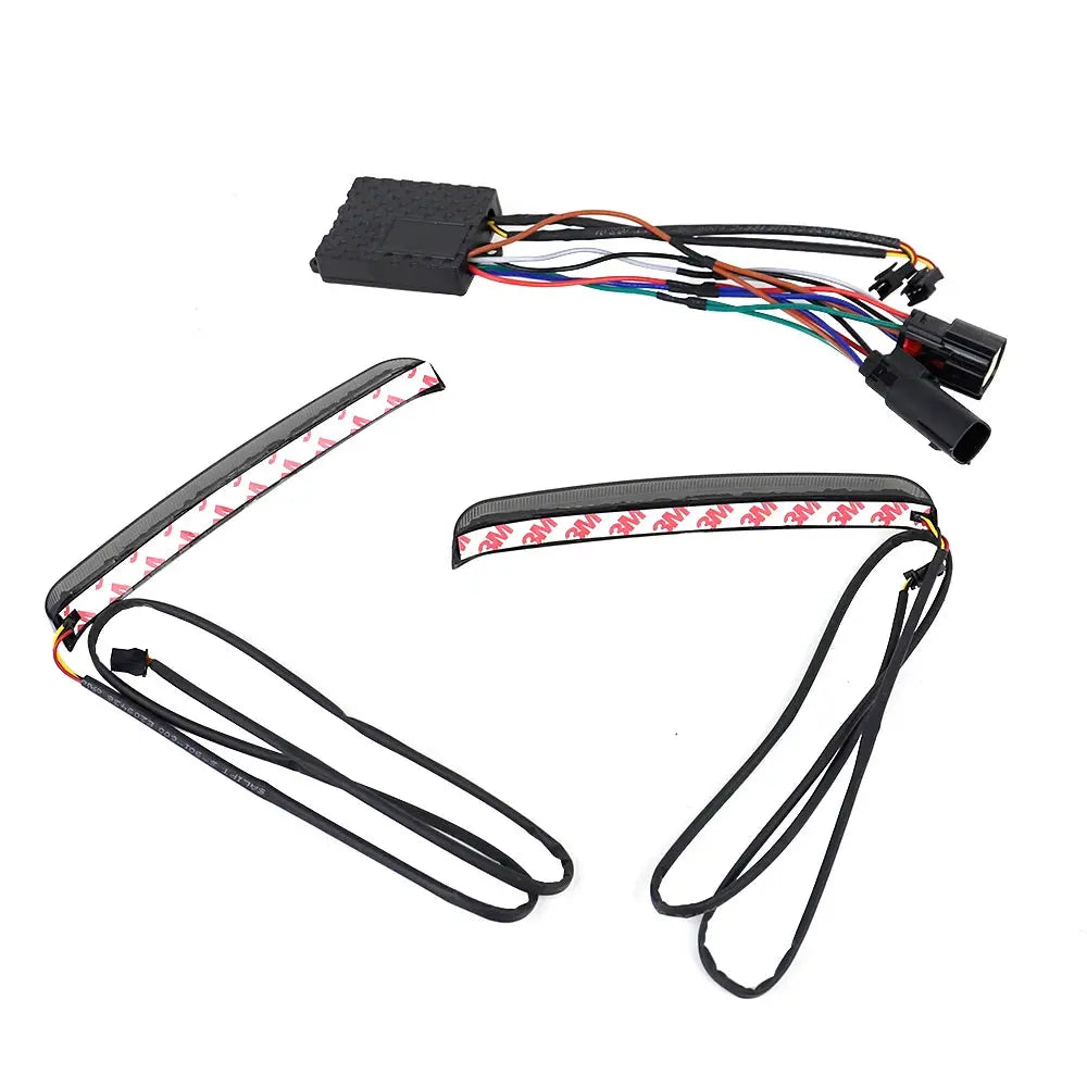 LED Saddlebag Tail Light Turn Signal Brake Running Lights for Road Glide 2014-2023 by InterCyprus Trading Ltd