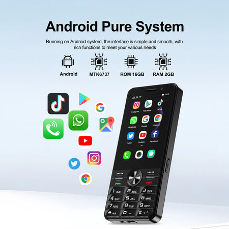 SERVO F24 PRO &ndash; 4G LTE Android Smartphone With Play Store