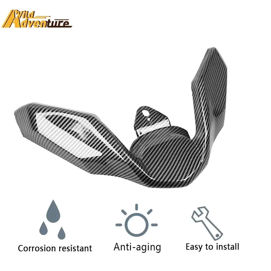 Carbon Look GS1200 Motorcycle Front Beak Fairing Extension Wheel Extender Cover For BMW R1250GS R1200GS R 1200GS R 1200 1250 GS by InterCyprus Trading Ltd