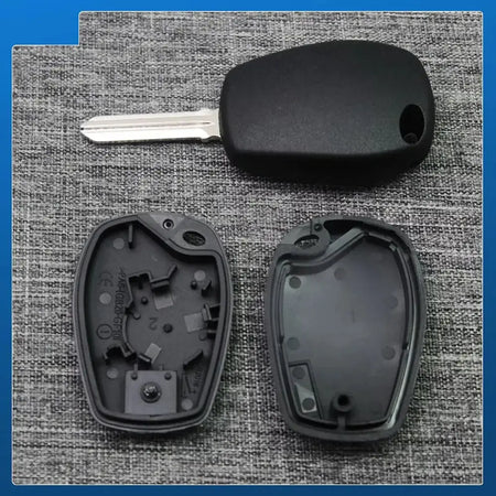10pcs/lot Car Transponder Key Shell Casing Fob for Renault Logan with Uncut HU136 Blade No Buttons by InterCyprus Trading Ltd