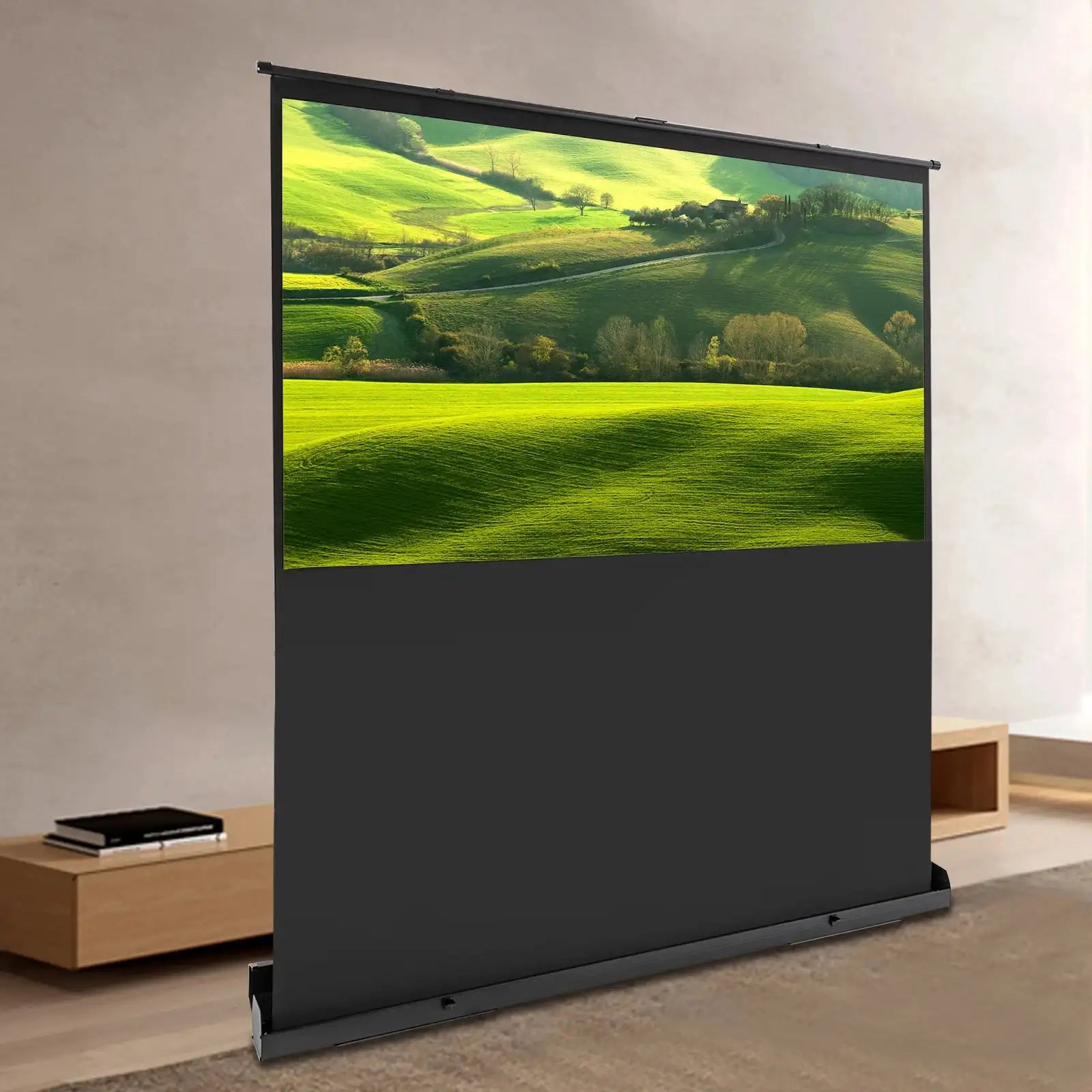 80 Inch Portable Projection Screen 1.2 Gain &ndash; Floor Stand