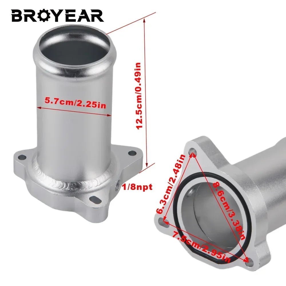Adaptor Kit Aluminum for VW Skoda Golf 1.9 TDI PD130 PD150 by InterCyprus Trading Ltd