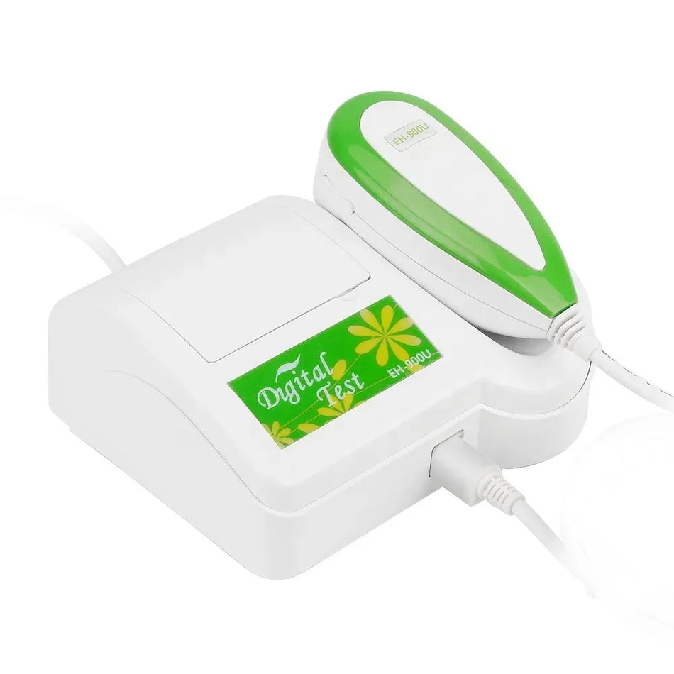 Nešiojamas skaitmeninis odos analizatorius drėgmės veido skeneris