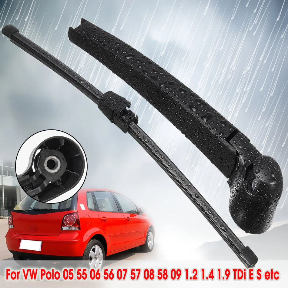 VW Polo Rear Wiper Blades 325mm, Metal Blade for 2005-2009