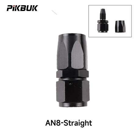 PIKBUK Aluminum AN4 6 8 10 12 Forged Type Swivel Hose End Fitting Adapter Oil Cooler Fuel Line Straight 45 90 Degree by InterCyprus Trading Ltd