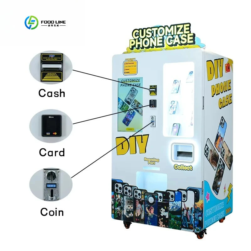 Bulk Phone Case Printing Vending Machine &ndash; UV Printing
